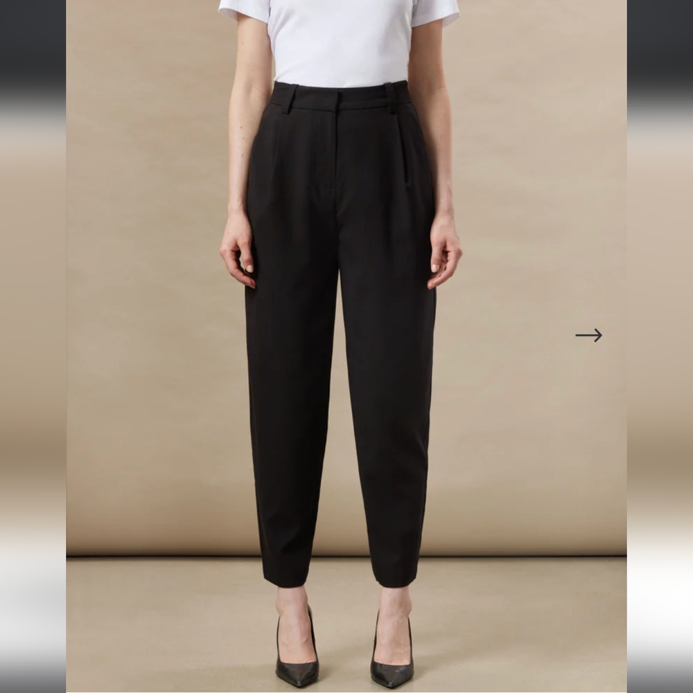 Frank & Oak Plum Amelia Balloon Pants - Picture 1 of 10